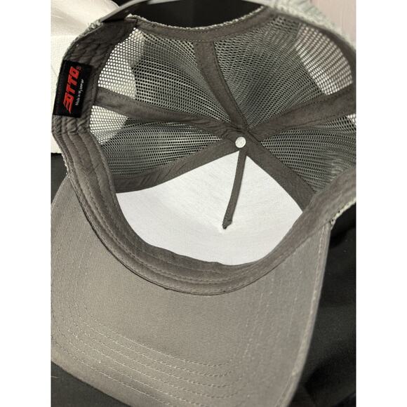 Hawaii Crown Royal Gray Otto Trucker Mesh SnapBack - Picture 4 of 4